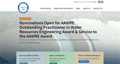 Desktop Screenshot of aawre.org
