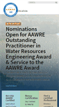 Mobile Screenshot of aawre.org